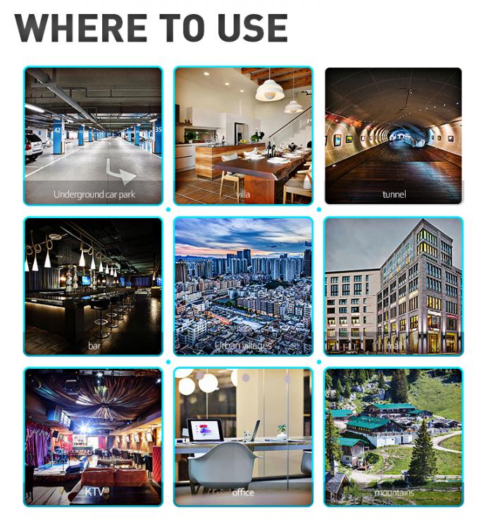 ATNJ Dual-band High Power 800MHz 900MHz Dual Band Signal Booster per una migliore connettività telefonica 13