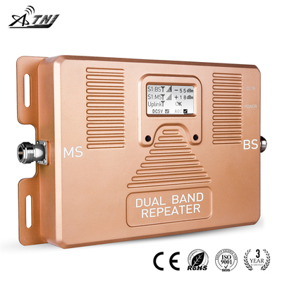 comprare amplificatore di alluminio di profilo del ripetitore a due bande di 2G 3G 4G 850MHz 2100MHz fabbricazione online