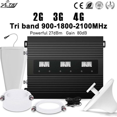 comprare ripetitore 900MHz 1800MHz 2100MHz della banda di guadagno di 2G 3G 4G 80dB multi fabbricazione online