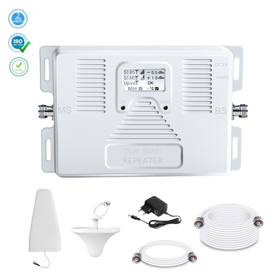 comprare amplificatore cellulare del metallo del ripetitore del telefono cellulare di 2G 4G 900MHz 1800MHz fabbricazione online