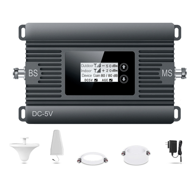 comprare 80dB il ripetitore del segnale di guadagno ALC MGC GSM con N rf femminile si collega fabbricazione online