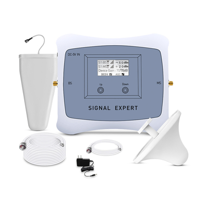 Buon prezzo Amplificatore cellulare del segnale del ripetitore 850MHz del ripetitore a due bande intelligente di CDMA 4G LTE in linea