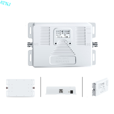 Buon prezzo Ripetitore a due bande del segnale del telefono cellulare dell'amplificatore di potenza 2G 3G 4G di 1800MHz 2100MHz in linea