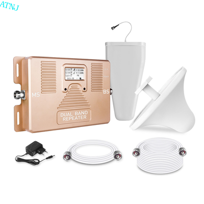 Buon prezzo Copertura amplificatore di segnale a doppia banda 800 / 1800MHz 2G 4G LTE in linea