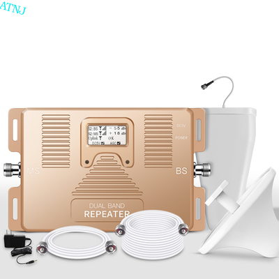 Buon prezzo Potenziatore di segnale a doppia banda 1800/2100MHz 2G/3G/4G con display LCD in linea