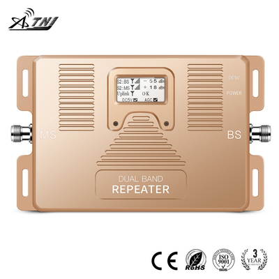 ripetitore a due bande EGSM 1800MHz 20dBm potenza di uscita del segnale di guadagno 70dB