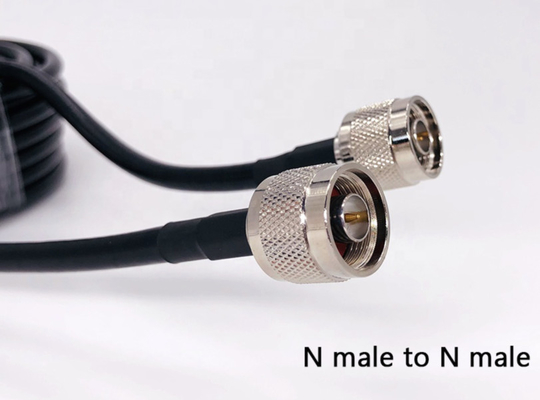 Maschio con poche perdite del cavo coassiale N del ripetitore del segnale di 5m al connettore maschio di N