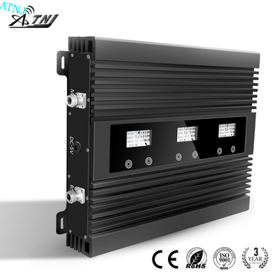 Buon prezzo Alto tri amplificatore cellulare del ripetitore 2G 3G 4G della banda di guadagno 80dB in linea