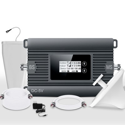 80dB il ripetitore del segnale di guadagno ALC MGC GSM con N rf femminile si collega